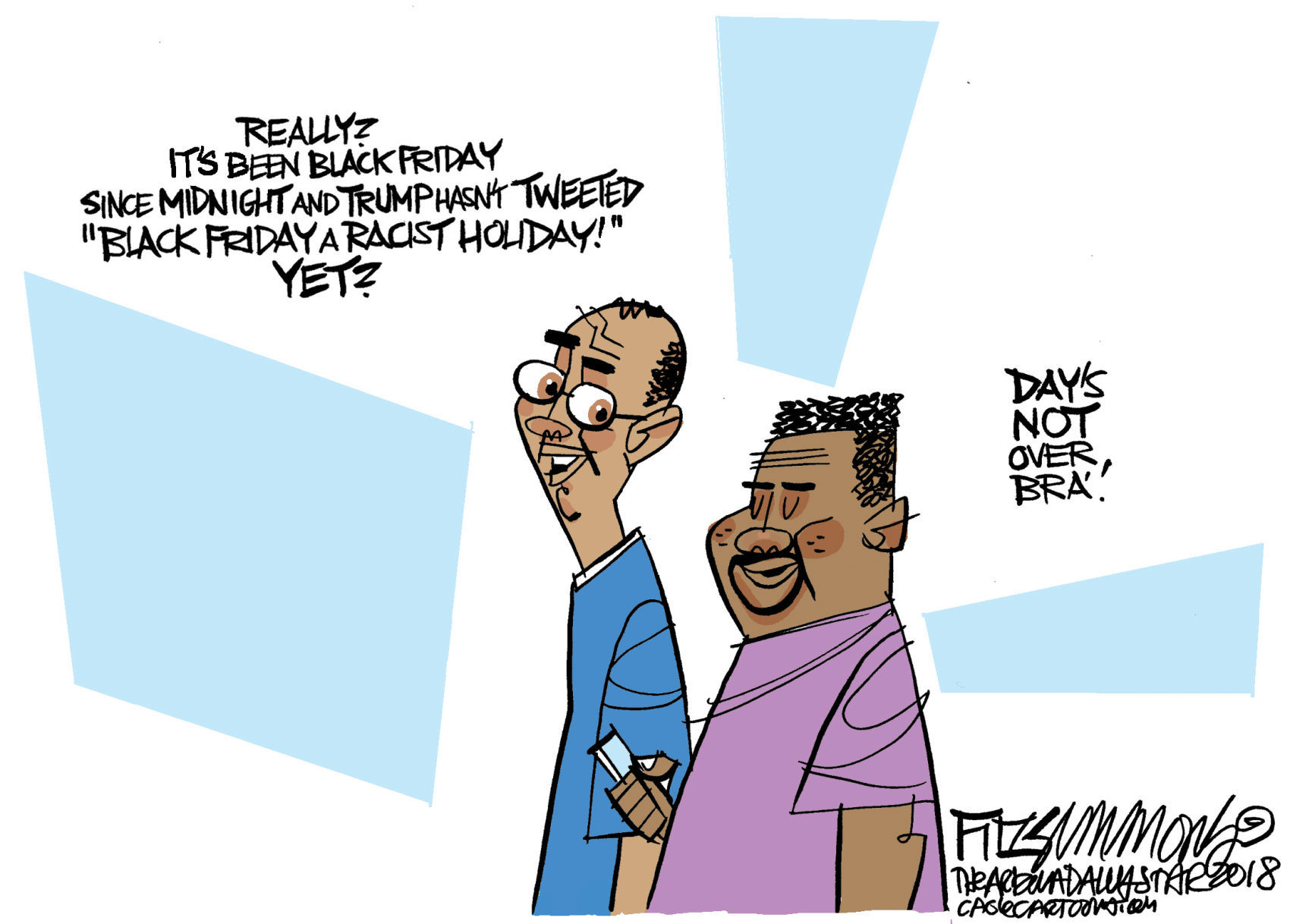 Daily Fitz Cartoon: Black Friday